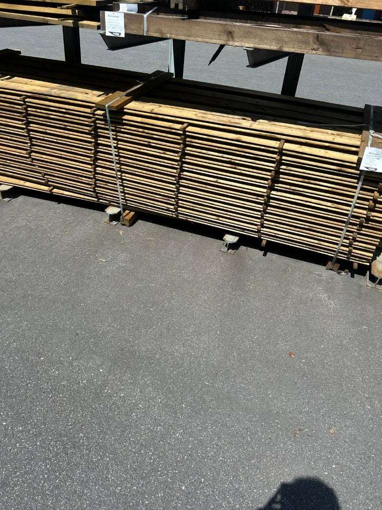 Schuttingplank geïmpregneerd 19x145mm 180cm nr. 520, Ophalen, Nieuw, 250 cm of meer, Planken