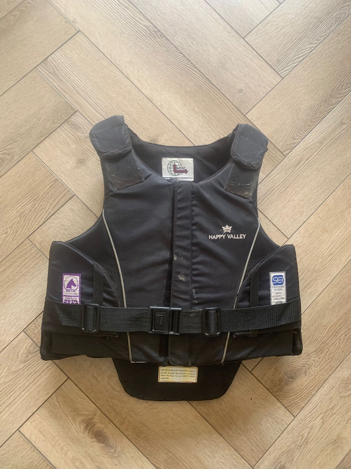 Bodyprotector voor kind, Dieren en Toebehoren, Paarden en Pony's | Beschermers, Ophalen, Gebruikt