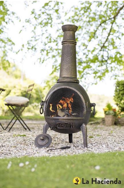 Tuinhaard La Hacienda Sierra Jumbo 130 cm., Tuin en Terras, Ophalen, Zo goed als nieuw