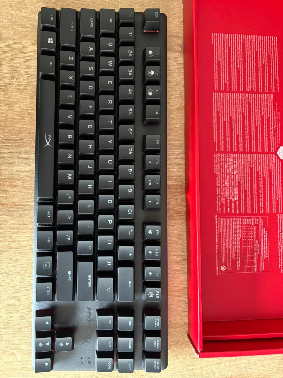 Gaming keyboard, Computers en Software, Toetsenborden, Verlichte toetsen, Ophalen of Verzenden, Zo goed als nieuw, Qwerty