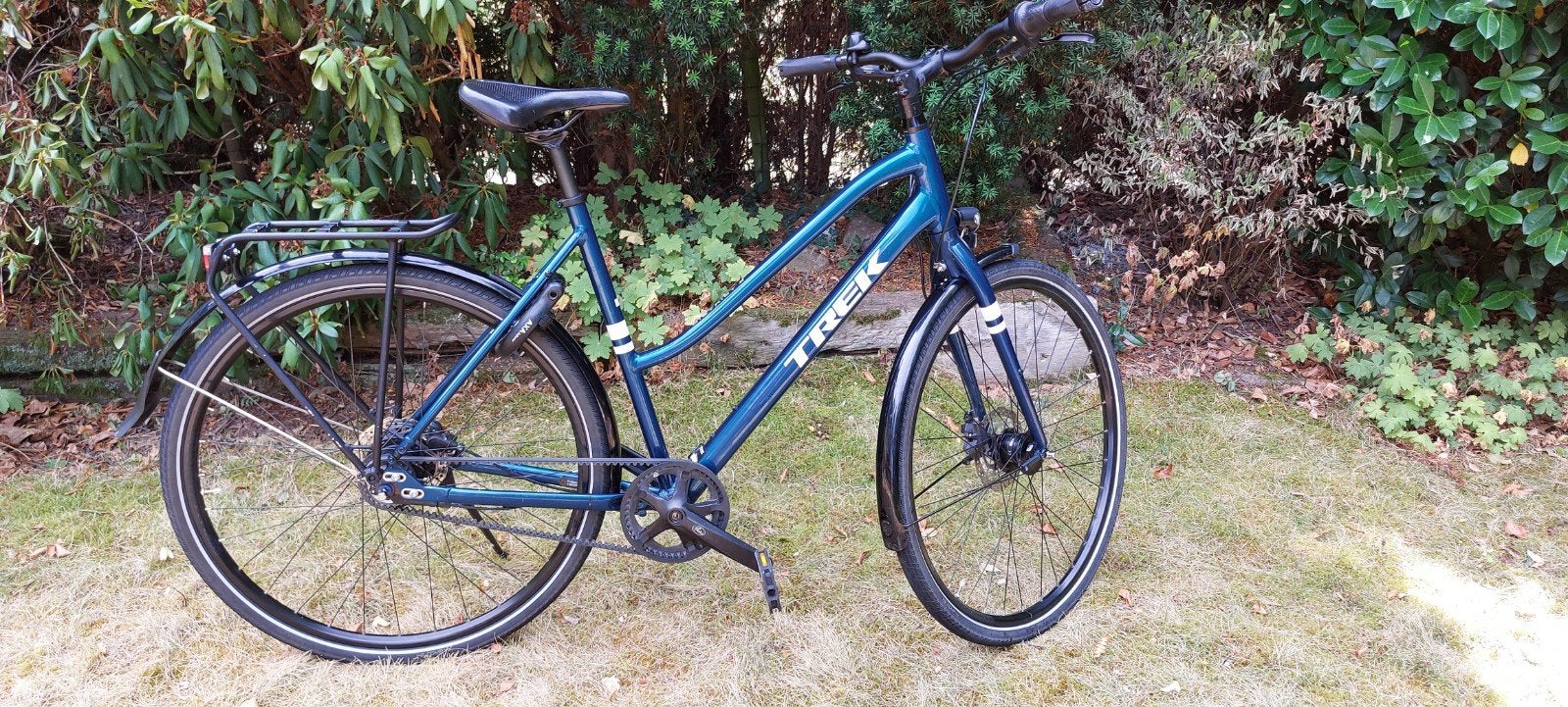 Trek District 3 Midstep Damesfiets maat L - ZIE OMSCHRIJVING, Gebruikt, Versnellingen, Schijfrem, Ophalen