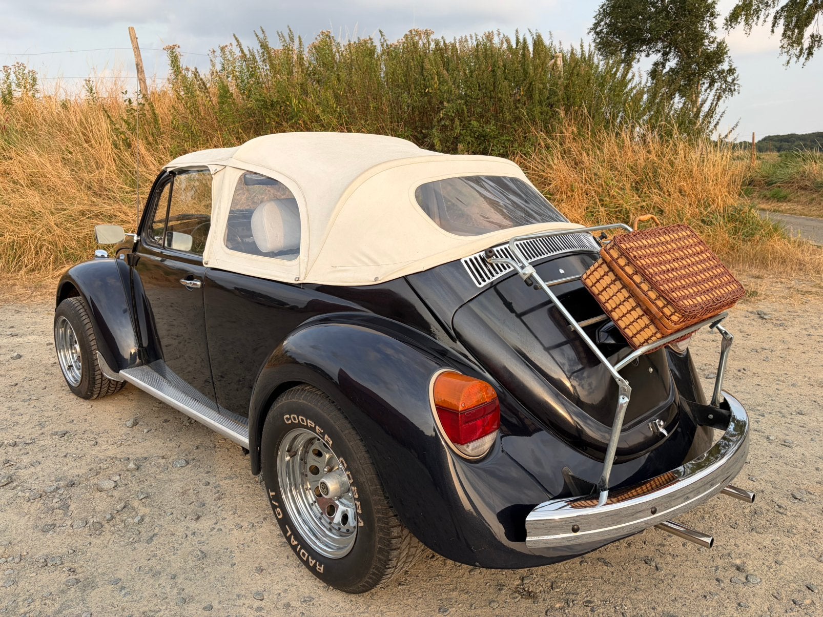 Volkswagen Kever Wizard-style 1974 – unieke brede cabrio, foto 9