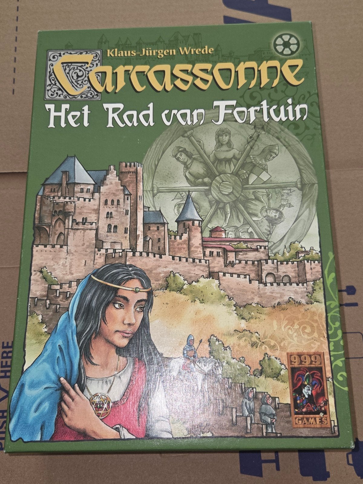 Carcassonne het rad van fortuin bordspel, Ophalen of Verzenden