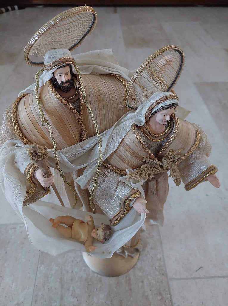 Kerst kerststal jozef maria beeld decoratie pop feest jezus, Ophalen, Zo goed als nieuw, Beeld(je)