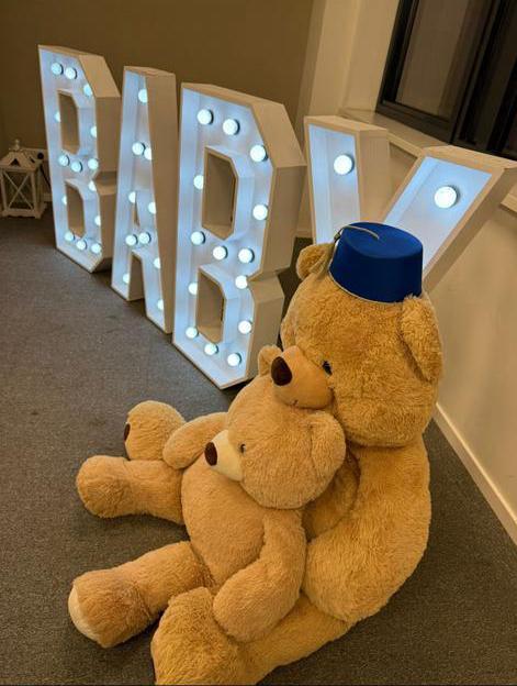 Babyshower decoratie huren | bloemenwand & backdrop, Ophalen, Nieuw, Geboorte of Huwelijk