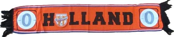 Voetbal sjaal. - Holland, Ophalen of Verzenden, Nieuw, Feestartikel, Oranje of Koningsdag