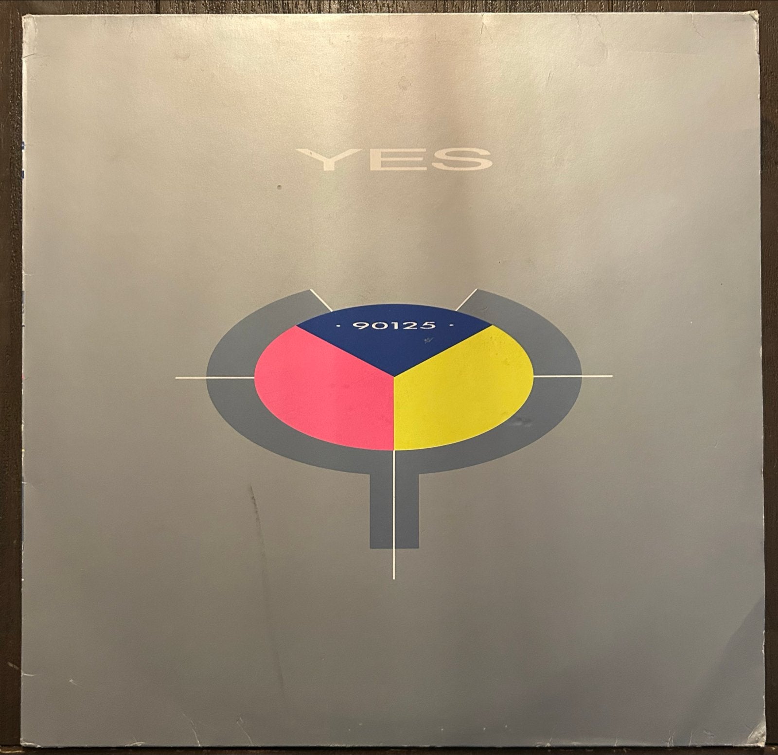 Yes - 90125 LP (1983) - Klassieke Prog Rock, Cd's en Dvd's, Vinyl | Rock, Gebruikt, Poprock, Inclusief binnenhoes, 12 inch, Ophalen of Verzenden