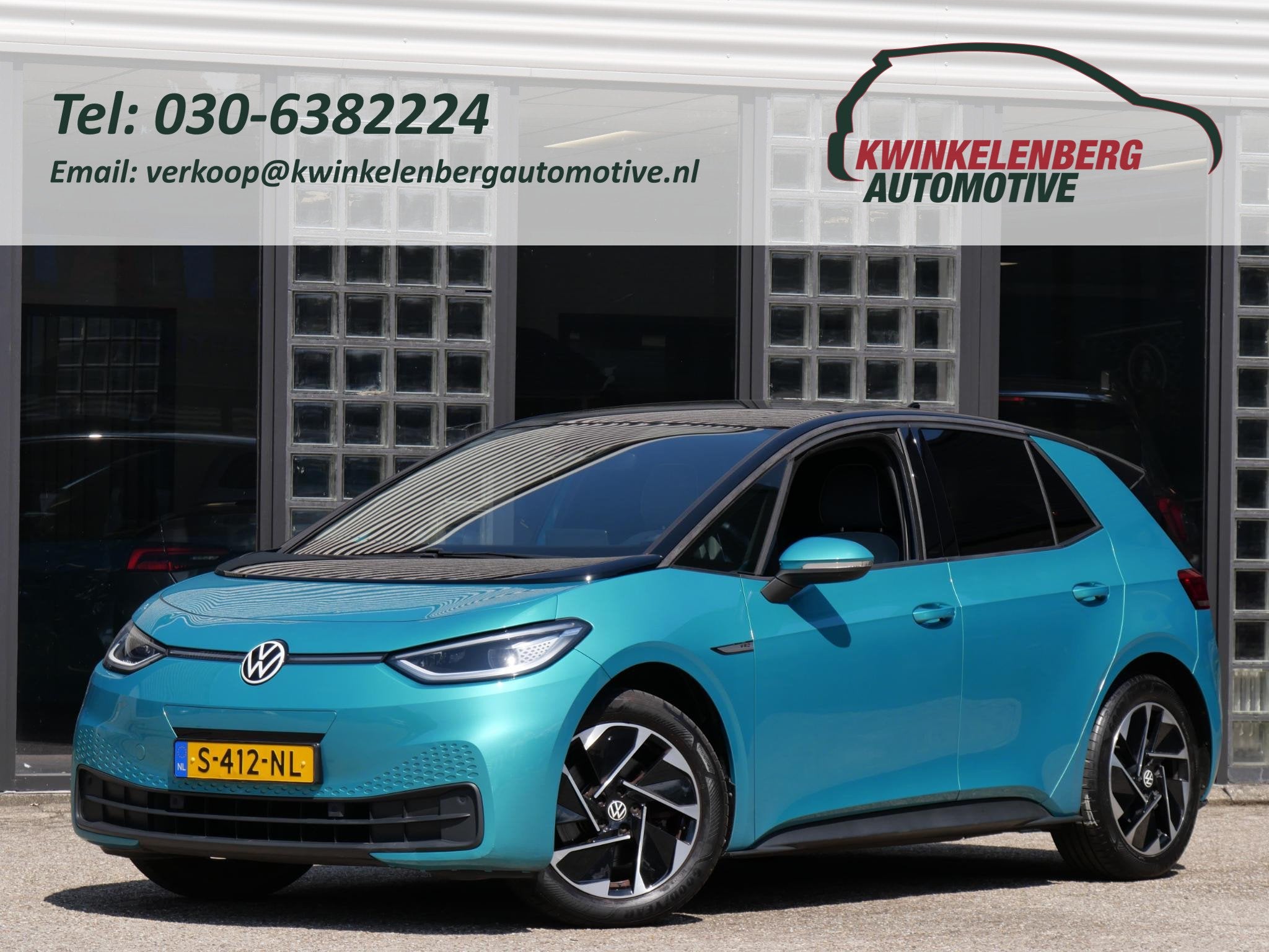 Volkswagen ID.3 58kWh PRO/ CAMERA/ MATRIX LED/ KEYLESS/ SOH, Auto's, Automaat, Gebruikt, 375 min, ID.3