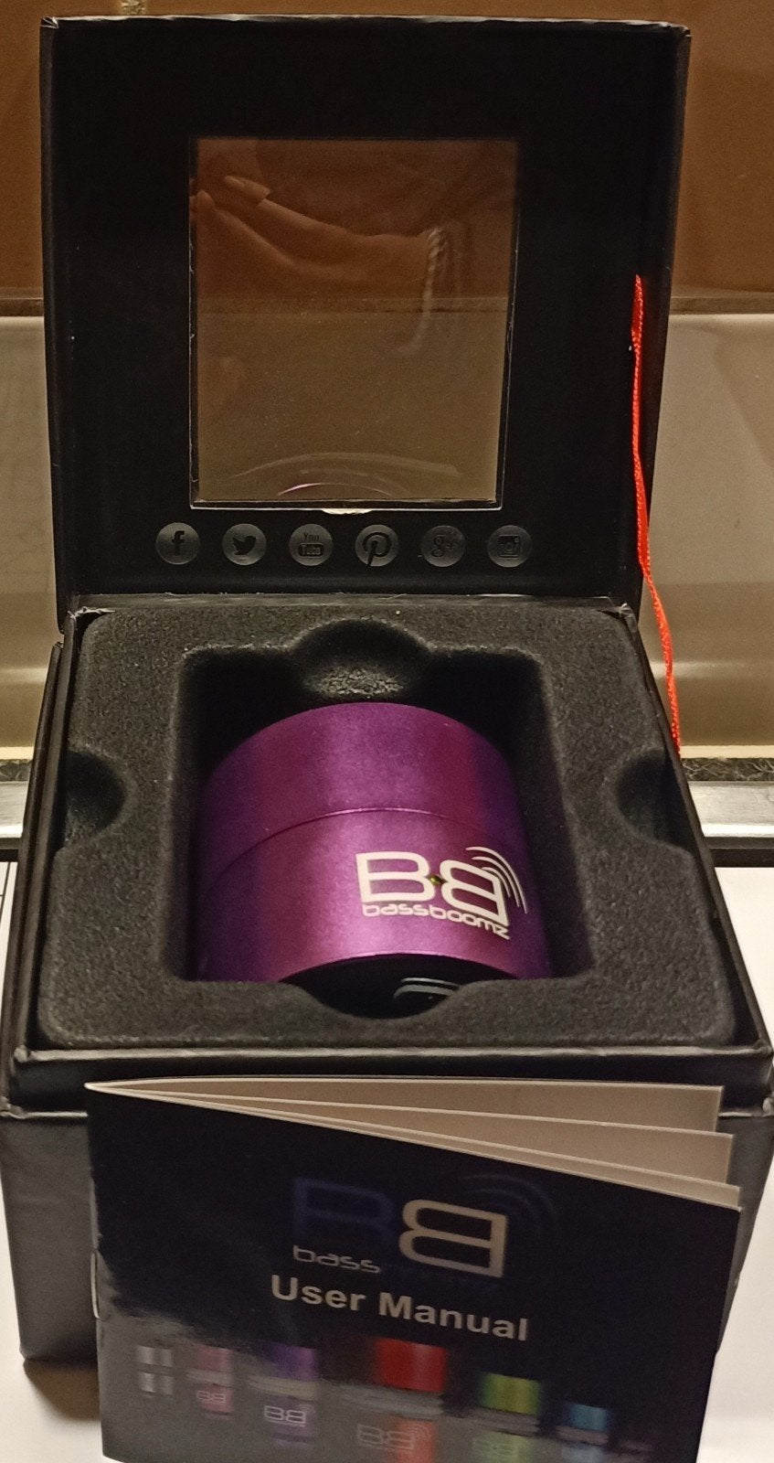 Bass Boomz mini speaker, Ophalen of Verzenden, Minder dan 60 watt, Overige typen, Overige merken