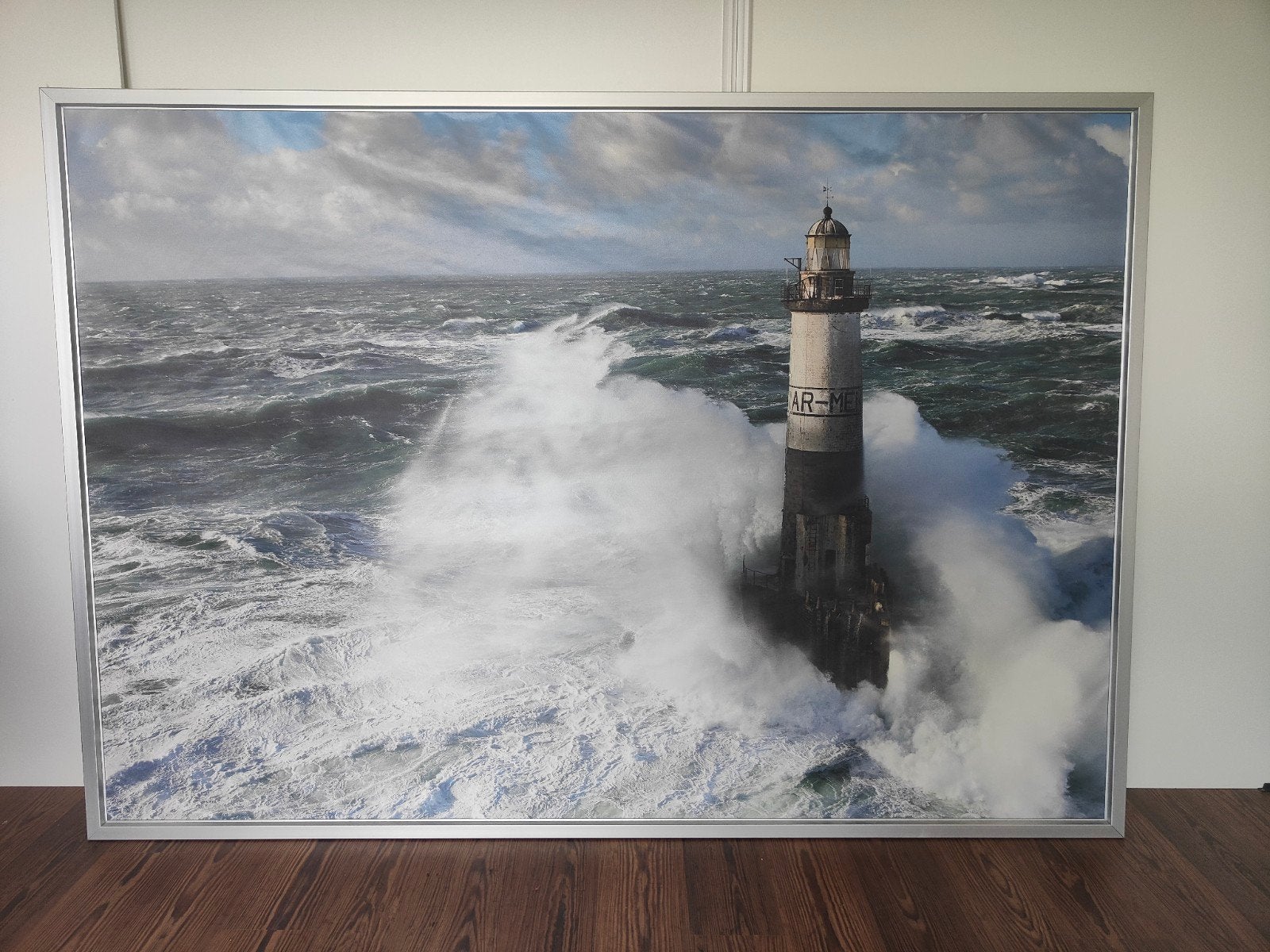 Vuurtoren in de branding 200*140cm, Ophalen