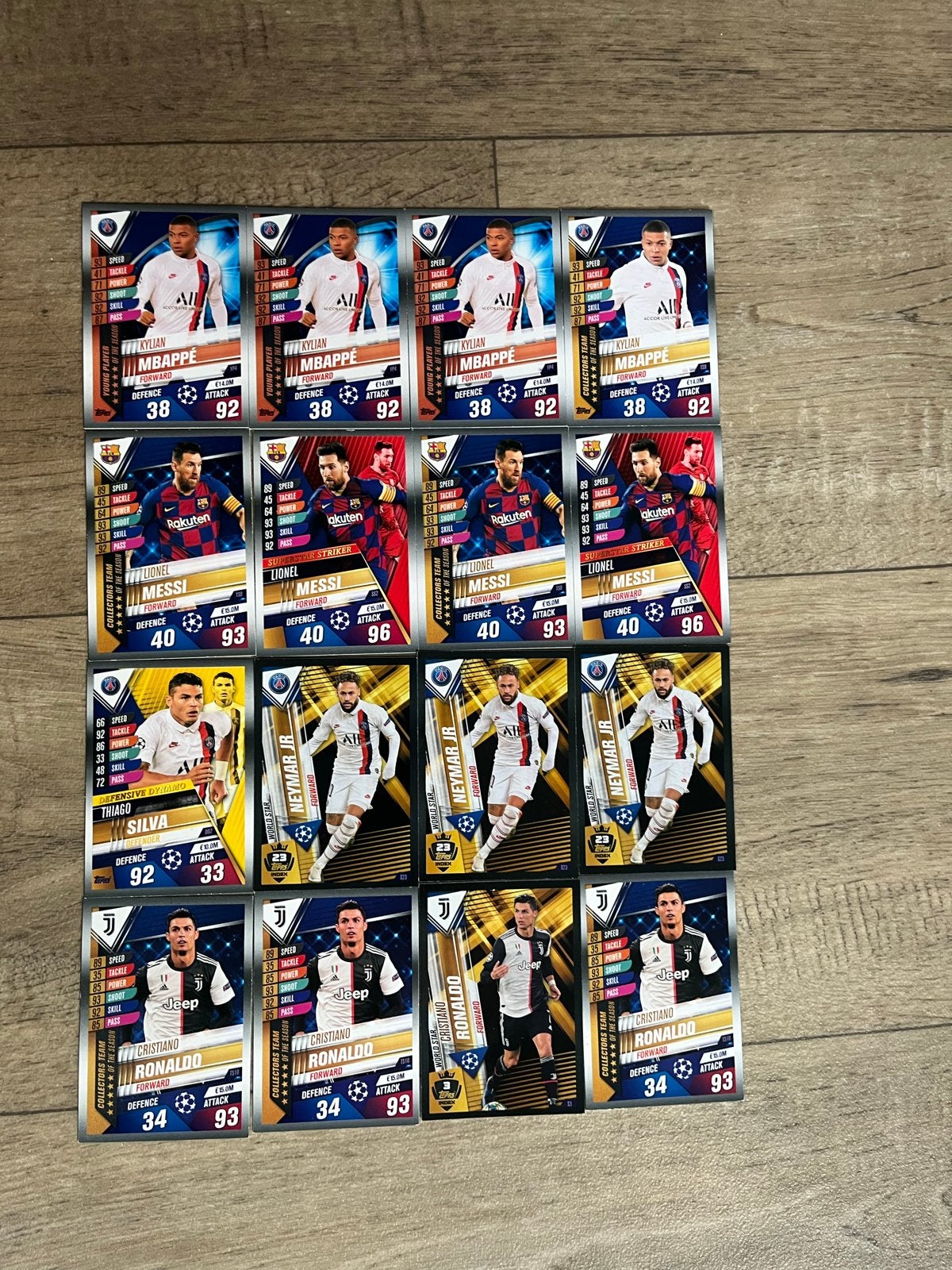 Grote collectie Match Attax Champions League voetbal kaarten, Ophalen of Verzenden, Zo goed als nieuw, Buitenlandse clubs, Spelerskaart