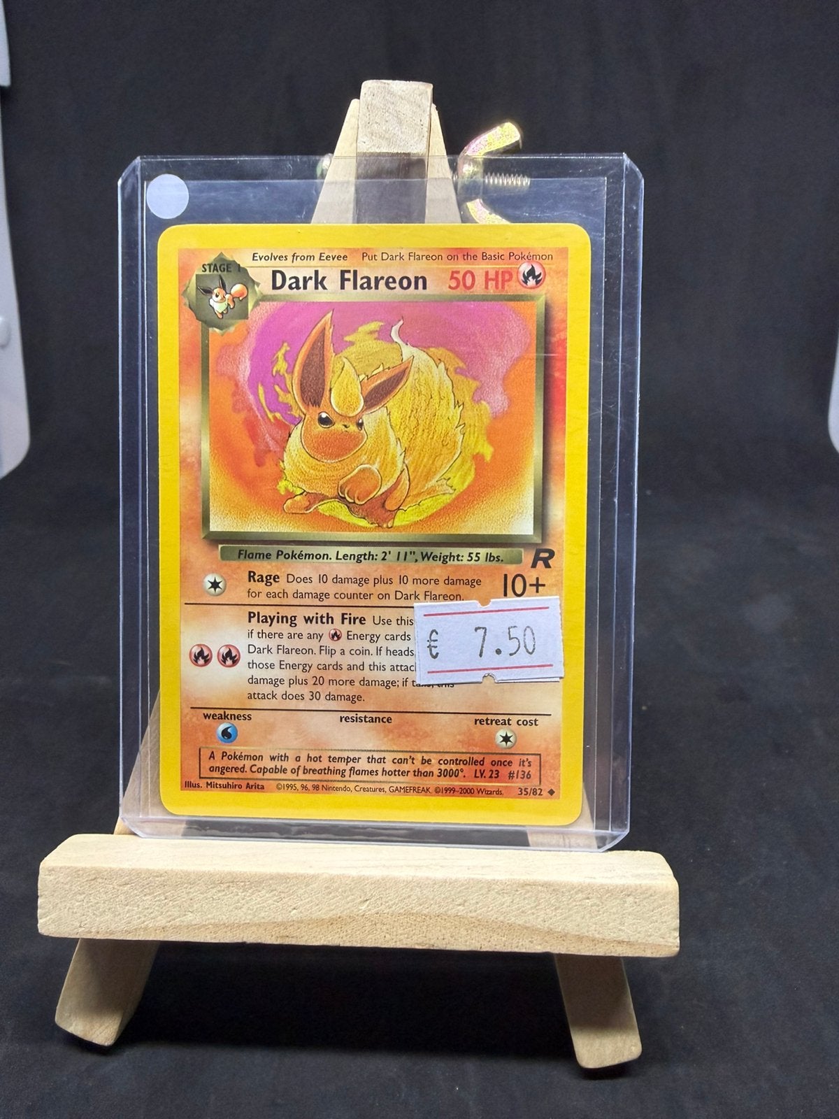 Dark flareon 35/82 nm/exc+, Ophalen of Verzenden, Zo goed als nieuw