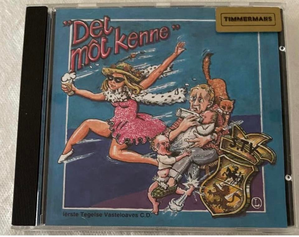 CD ierste Tegelse Vasteloaves cd Det môt Kenne 1992, Ophalen of Verzenden, Zo goed als nieuw
