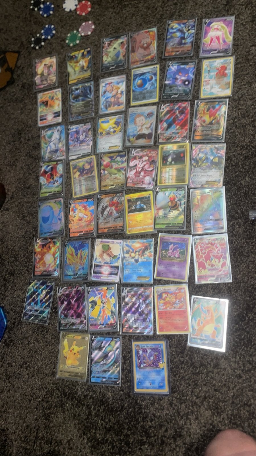 Zeldzame pokemon kaarten, Ophalen of Verzenden, Zo goed als nieuw