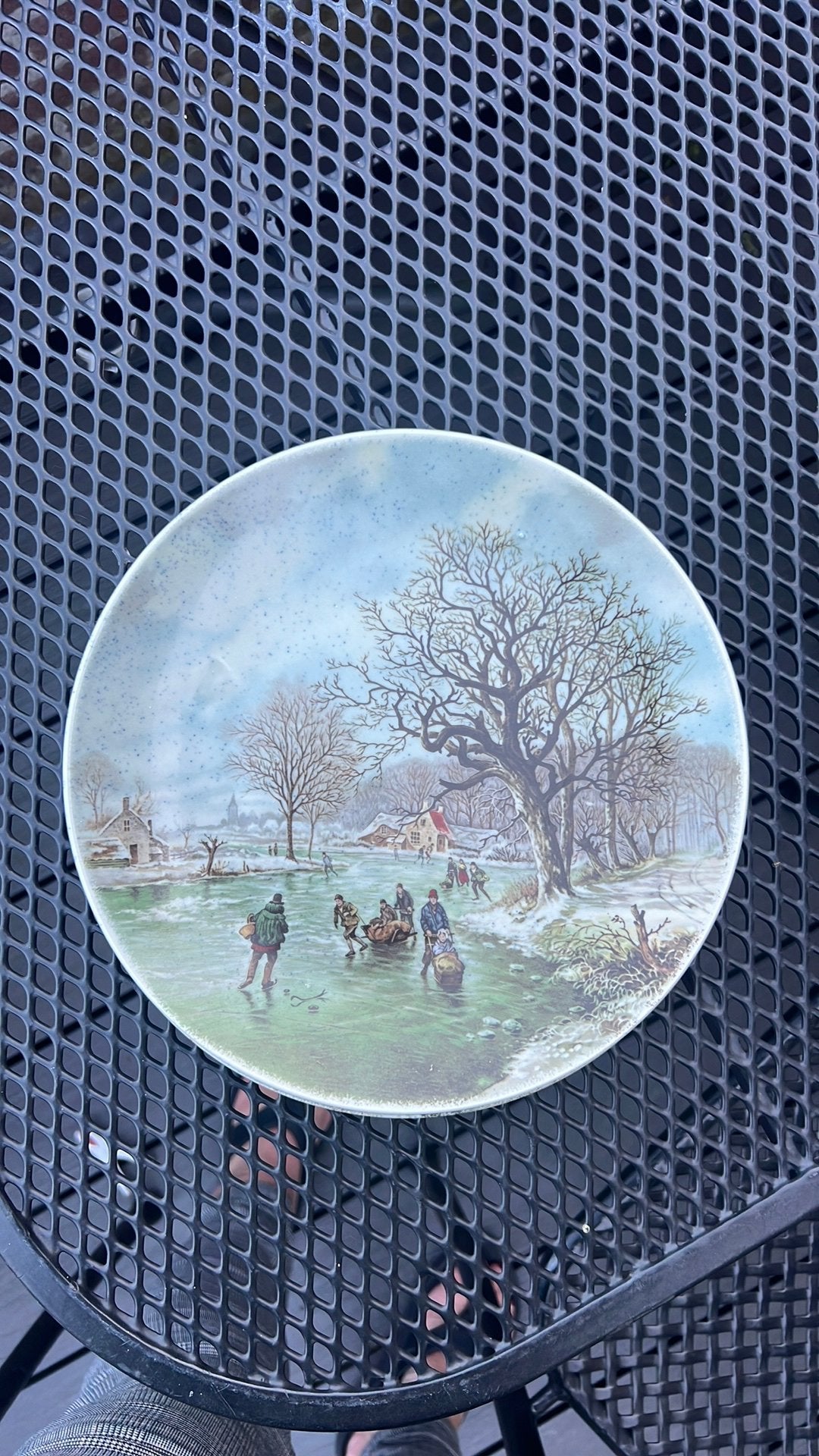 Set van 2 Vintage Wandborden Royal Schwabap, Ophalen
