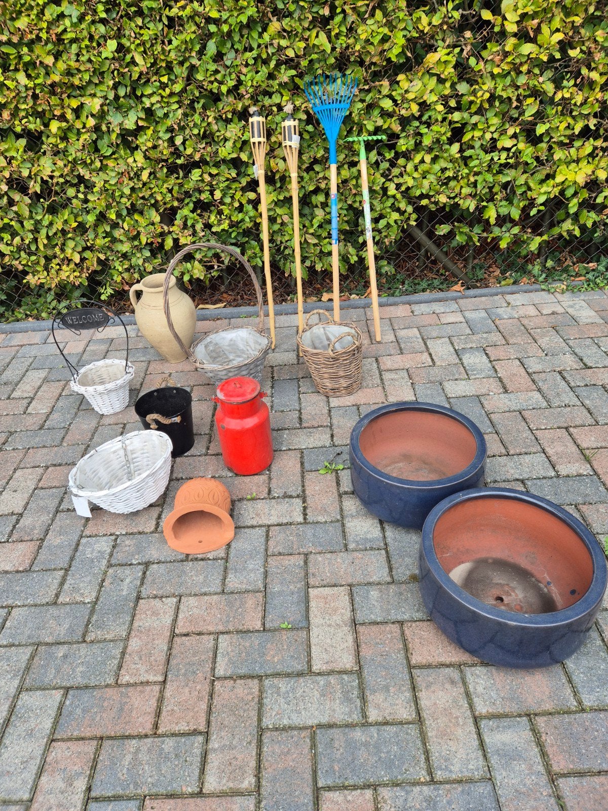 tuin artikelen, Ophalen, Kunststof, Minder dan 30 cm, Rond