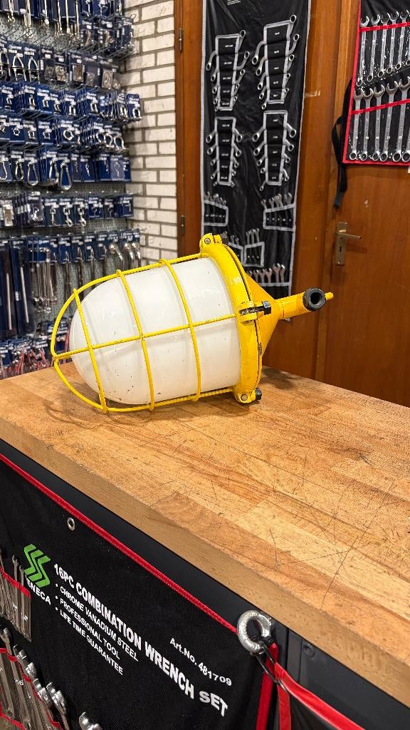 Hanglamp Vintage, Ophalen of Verzenden, Zo goed als nieuw, Industrieel, Minder dan 50 cm