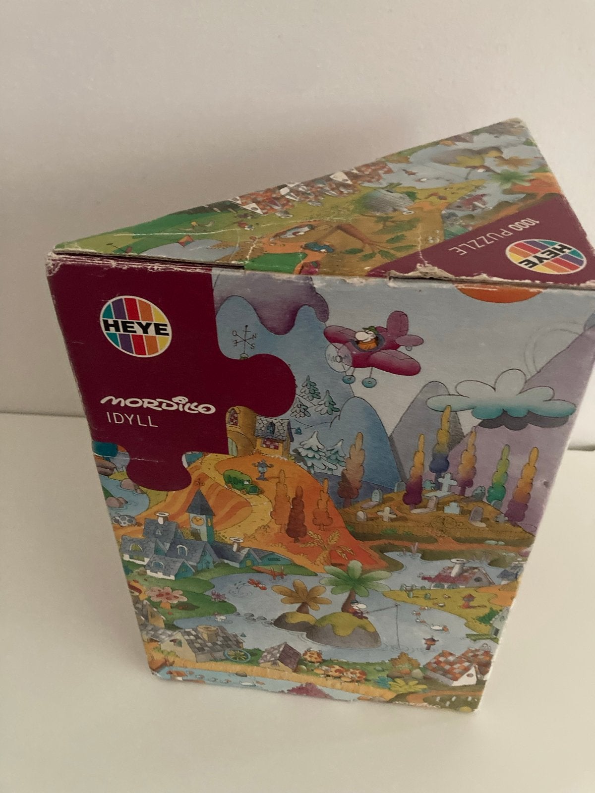 Heye Mordillo Idyll 1000 stukjes puzzel, Ophalen of Verzenden, 500 t/m 1500 stukjes, Gebruikt, Legpuzzel