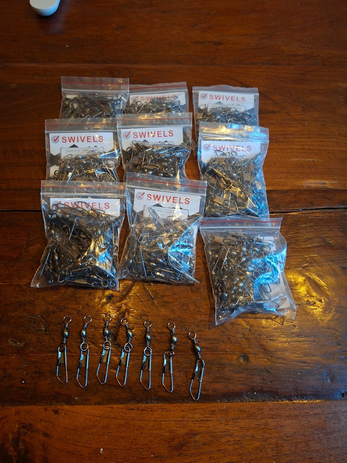 Wartels/Swivels size 1/0  (+400st), Nieuw, Ophalen of Verzenden, Nvt, Nvt