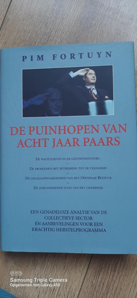Pim Fortuyn - De puinhopen van acht jaar Paars, Ophalen of Verzenden, Zo goed als nieuw, Nederland, Pim Fortuyn