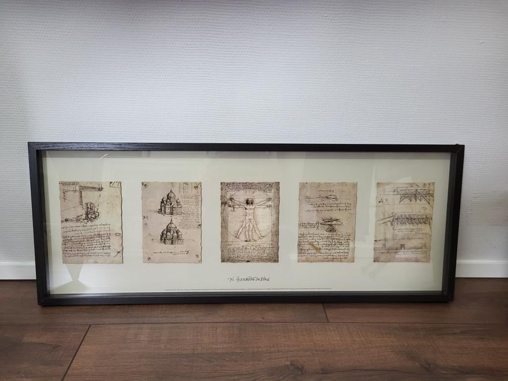 Ingelijste reproducties Leonardo da Vinci, Ophalen
