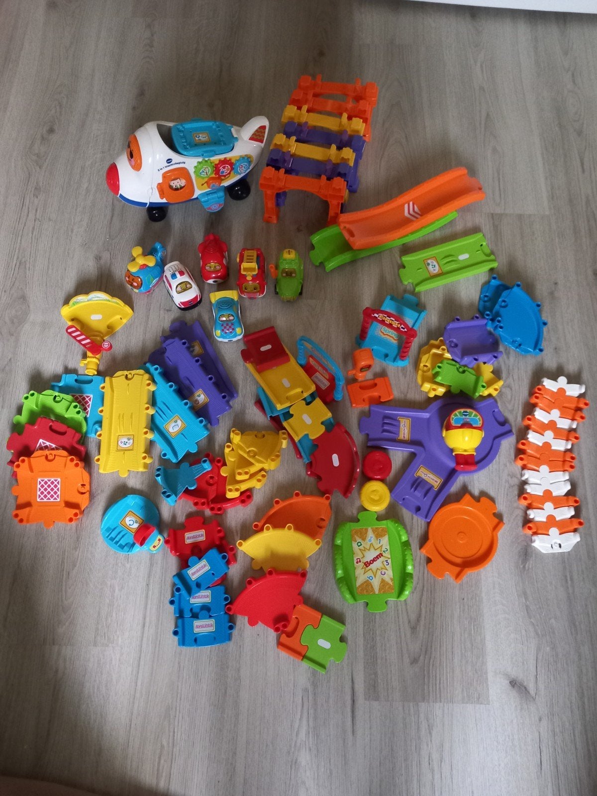 Grote set VTech Toet Toet Auto's, Ophalen of Verzenden, Zo goed als nieuw