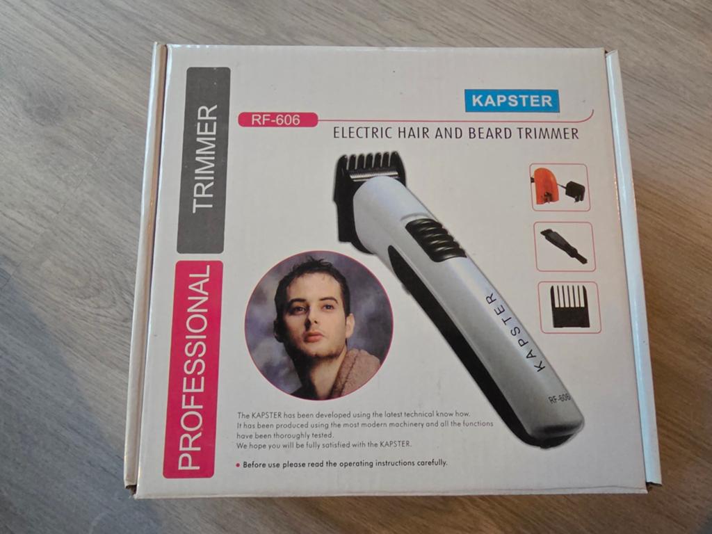 KAPSTER Professionele Elektrische Haar- en Baardtrimmer, Ophalen of Verzenden, Nieuw, Overige typen