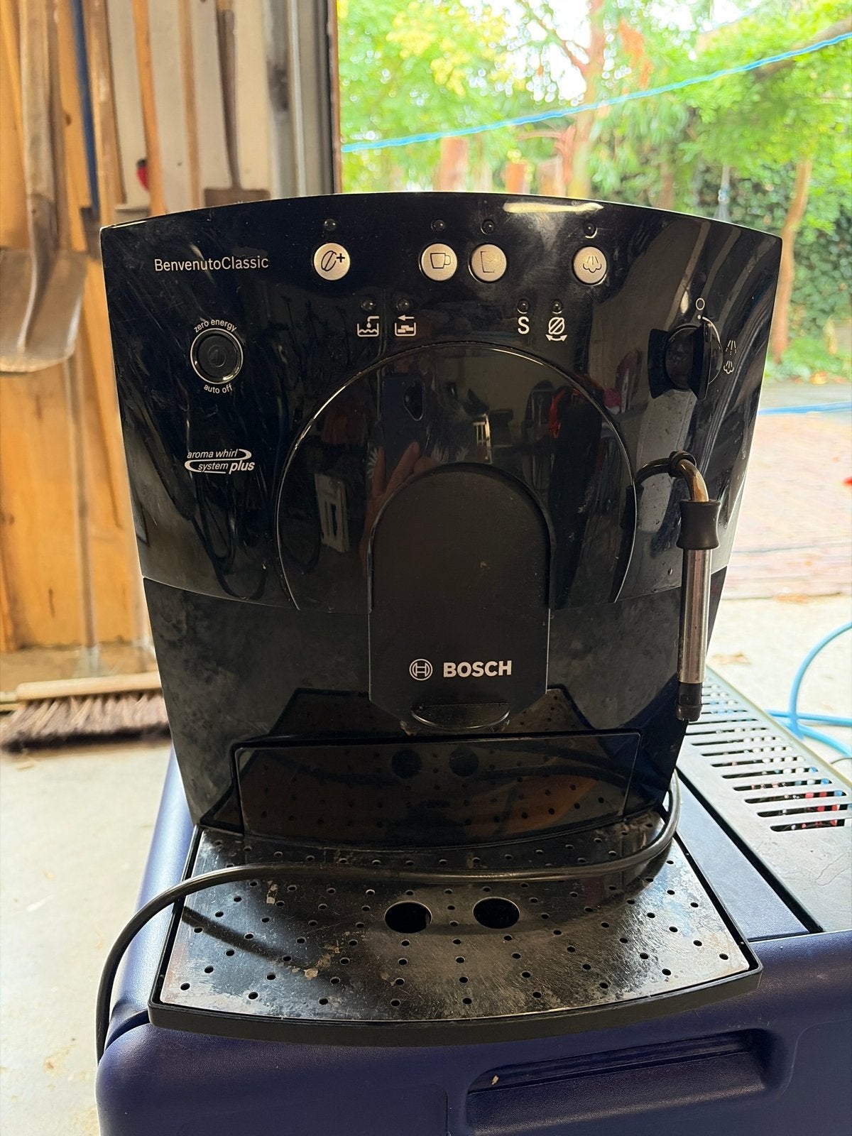 Bosch BenvenutoClassic koffiemachine, Witgoed en Apparatuur, Koffiezetapparaten, Ophalen, Afneembaar waterreservoir, Gebruikt