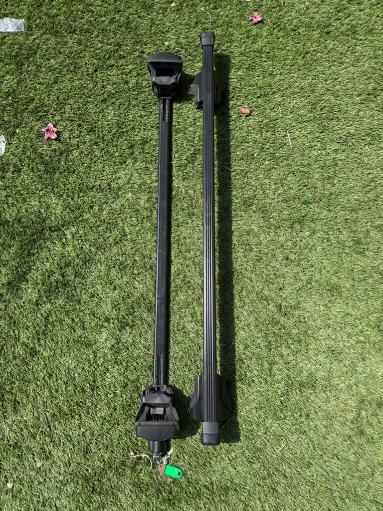 Thule dakdragers - 108 cm - met slot, Auto diversen, Dakdragers, Gebruikt, Ophalen