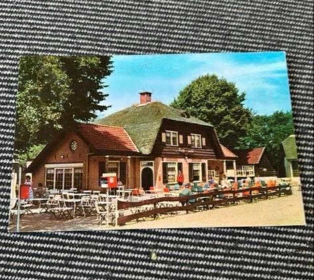 Ansichtkaart Maarn - Café-Restaurant Bergzicht (1961), Ophalen of Verzenden, 1960 tot 1980, Gelopen, Utrecht