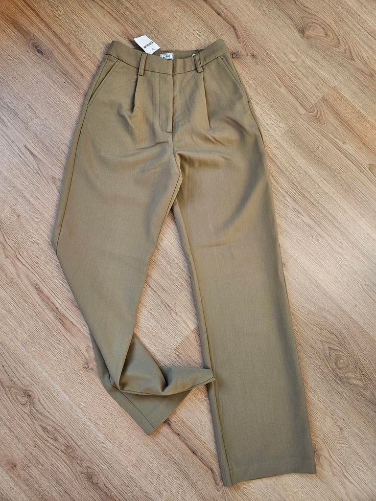 Pimkie pantalon, groen, maat 32 (xxs), nieuw, Kleding | Dames, Broeken en Pantalons, Beige, Nieuw, Ophalen of Verzenden, Pimkie