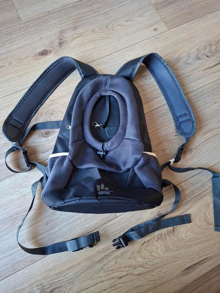 Hondenrugzak voor kleine hond of pup (maat M, tot 10 kg), Ophalen, Zo goed als nieuw