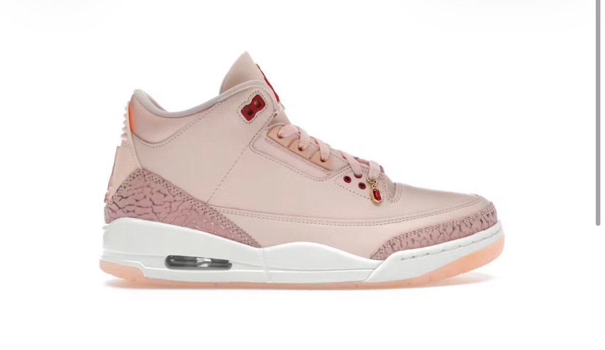 Jordan 3 retro valentine’s day treat yourself (WMNS), Nieuw, Ophalen of Verzenden, Sneakers of Gympen, Roze