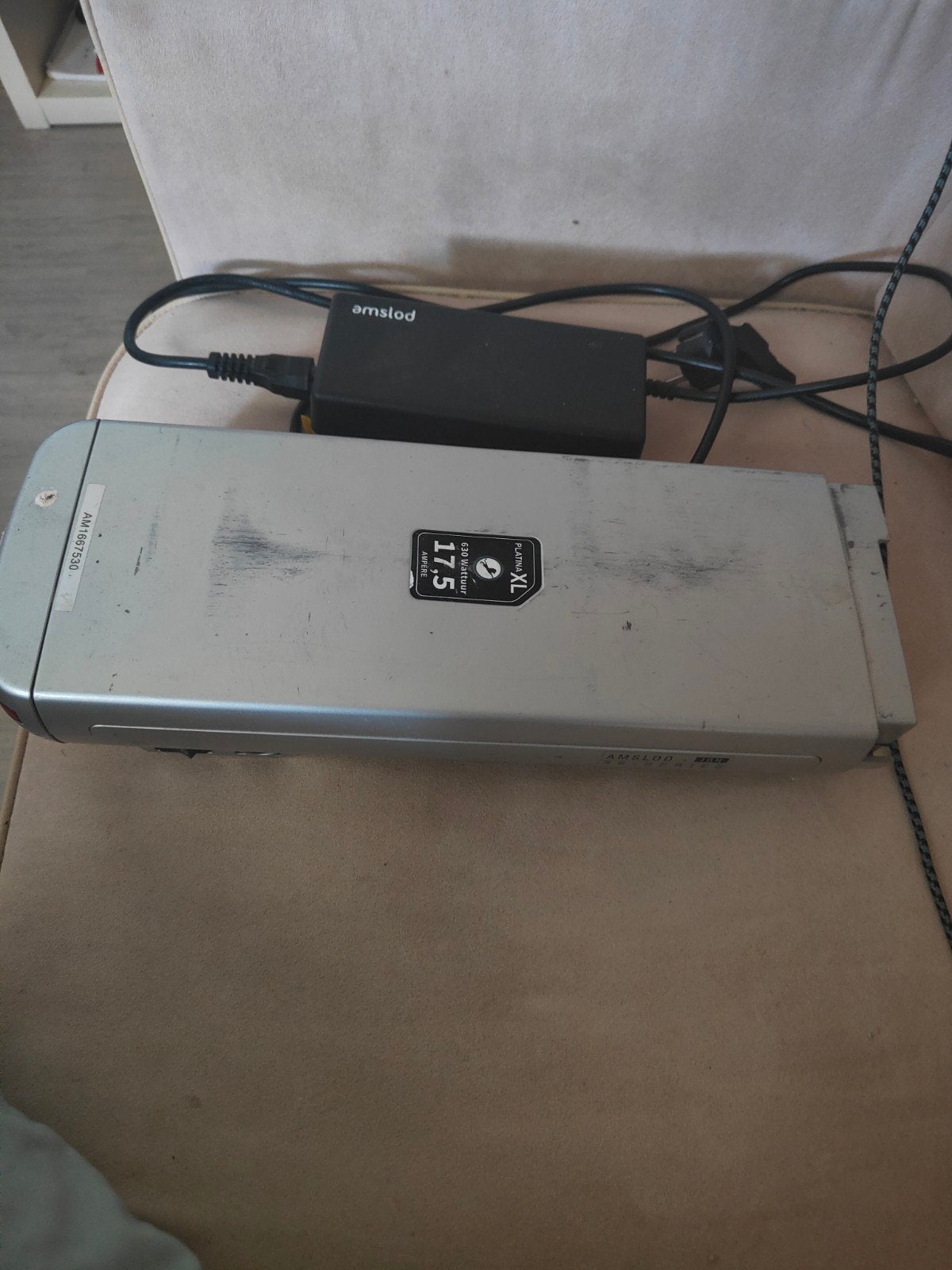 Te koop Amslod Hamilton sx accu en accu lader, Verzenden