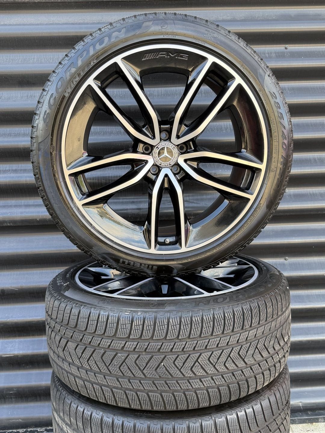 22” zgan Amg Mercedes GLE GLS W167 A167 Velgen Winterbanden