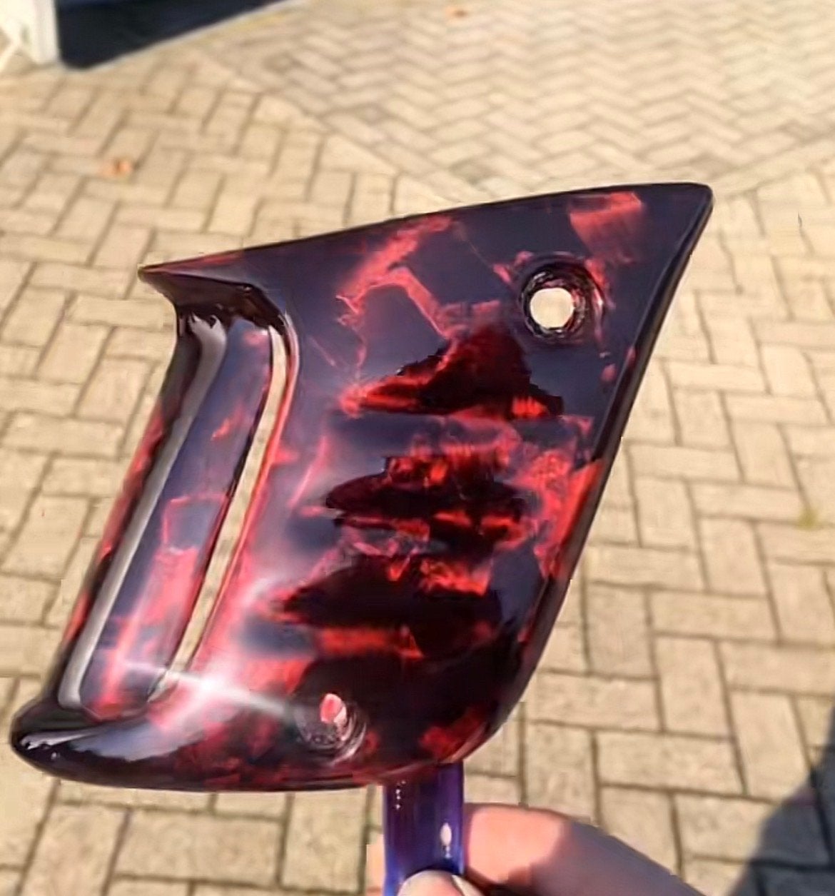 piaggio Zip Custom Forged Carbon Spatbord, Ophalen, Nieuw, Kap, Overige merken