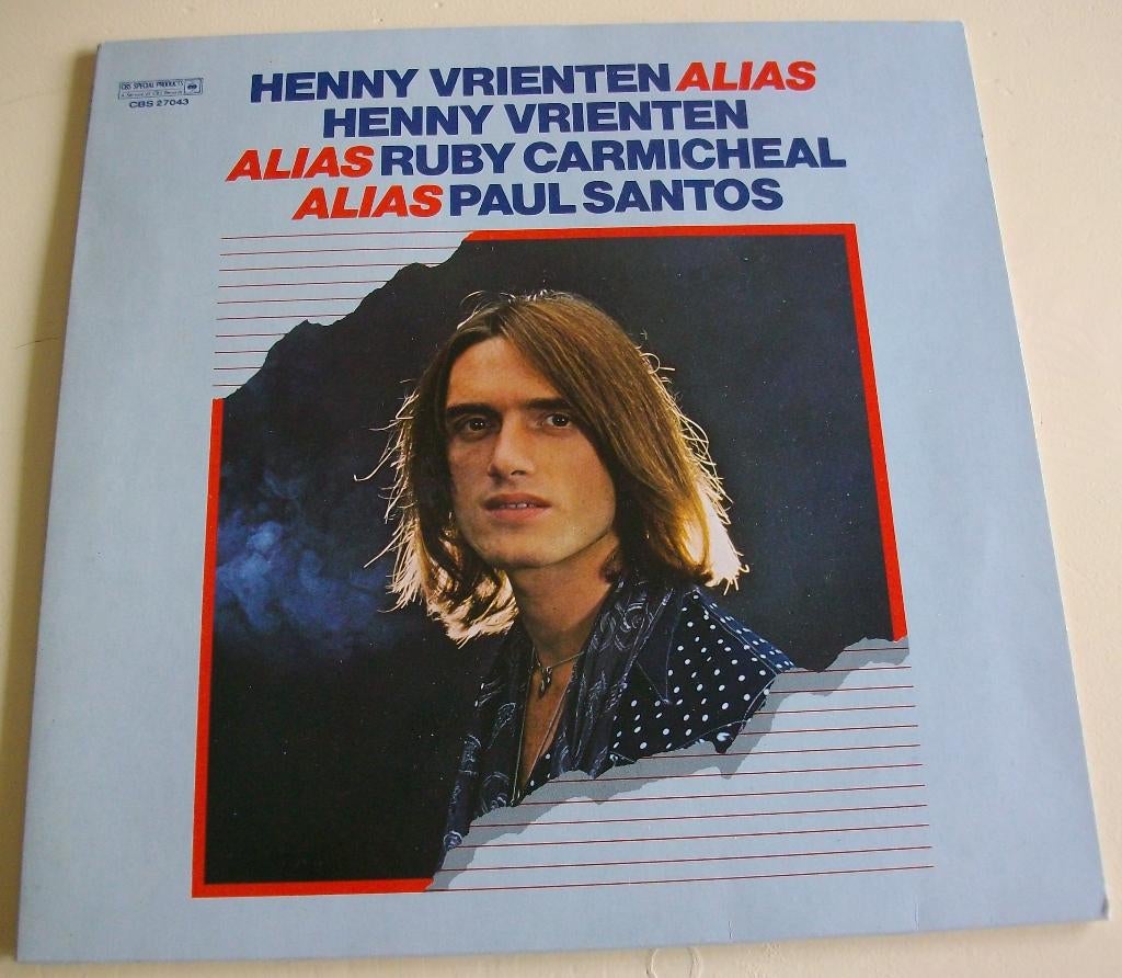 10" LP Henny Vrienten   Alias, Cd's en Dvd's, Vinyl | Pop, Zo goed als nieuw, 12 inch, Ophalen of Verzenden