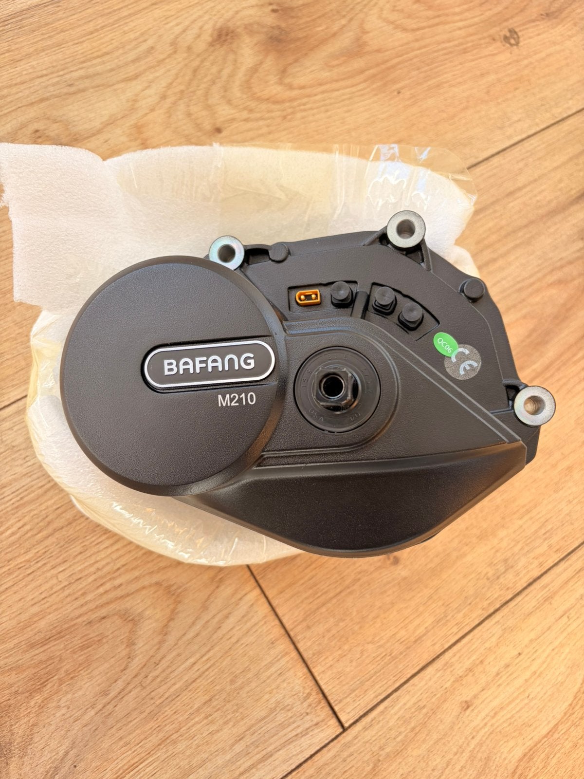 Bafang M210 mid motor, Ophalen