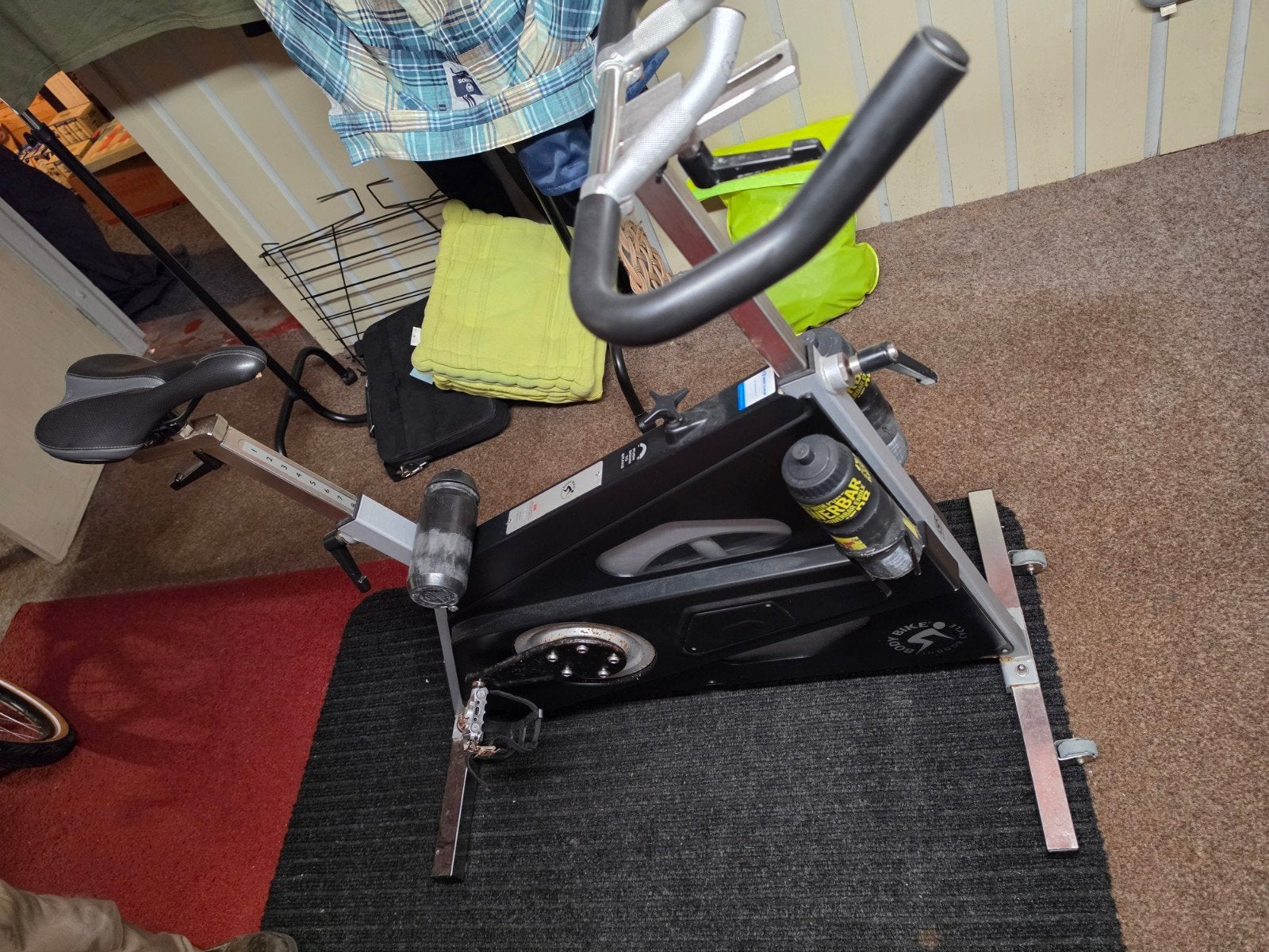 Hometrainer/Spinningfiets - BodyBike Classic, Ophalen, Spinningfiets, Zo goed als nieuw, Metaal
