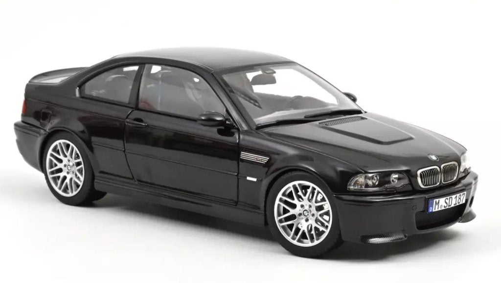 BMW M3 CSL 2003 Saphire Zwart schaal 1/18 NOREV Ref. 183017, Hobby en Vrije tijd, Verzenden, Nieuw, Auto, Norev