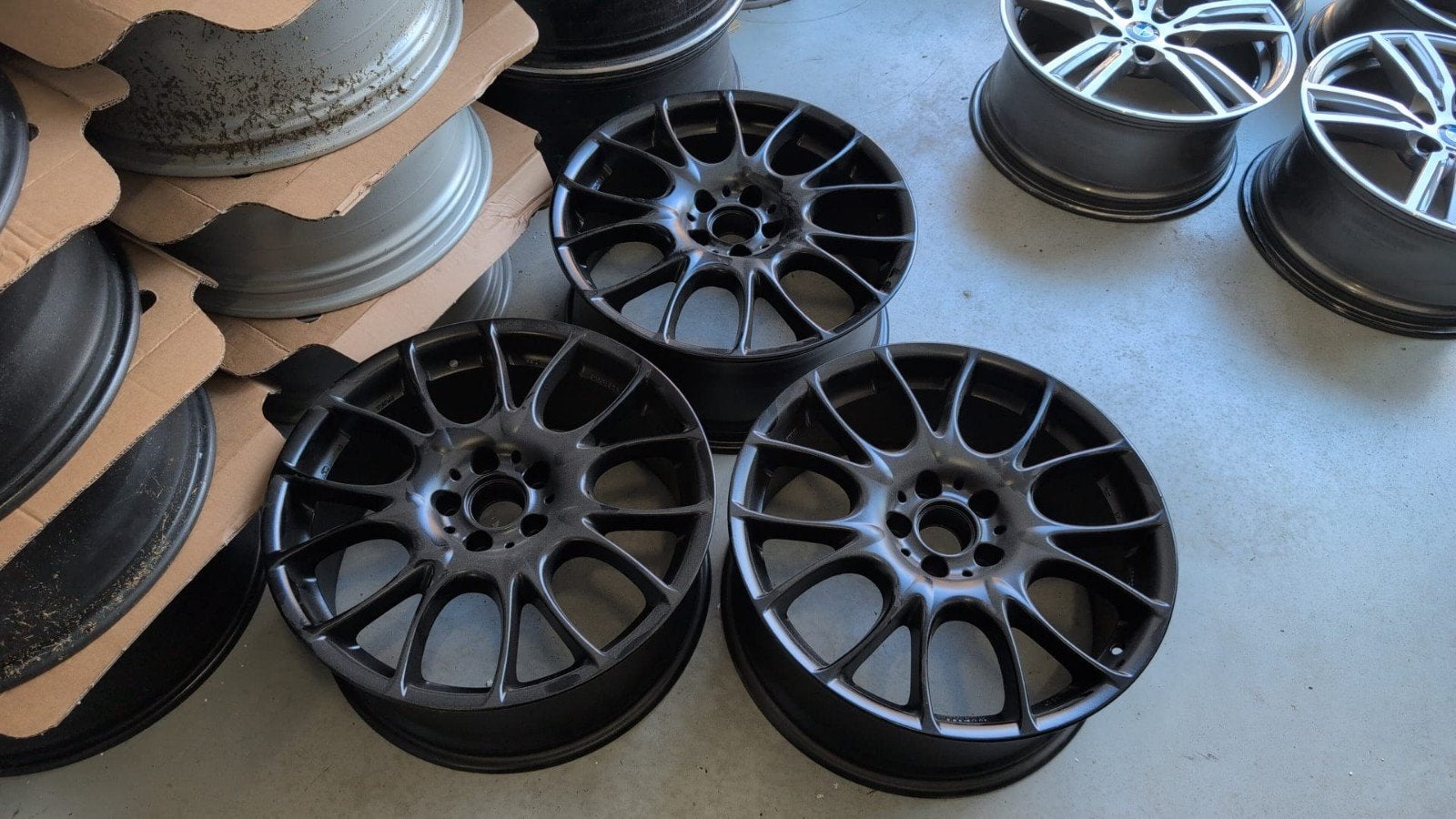 Originele set BBS CK001 19 inch 5x112, Ophalen, Zo goed als nieuw