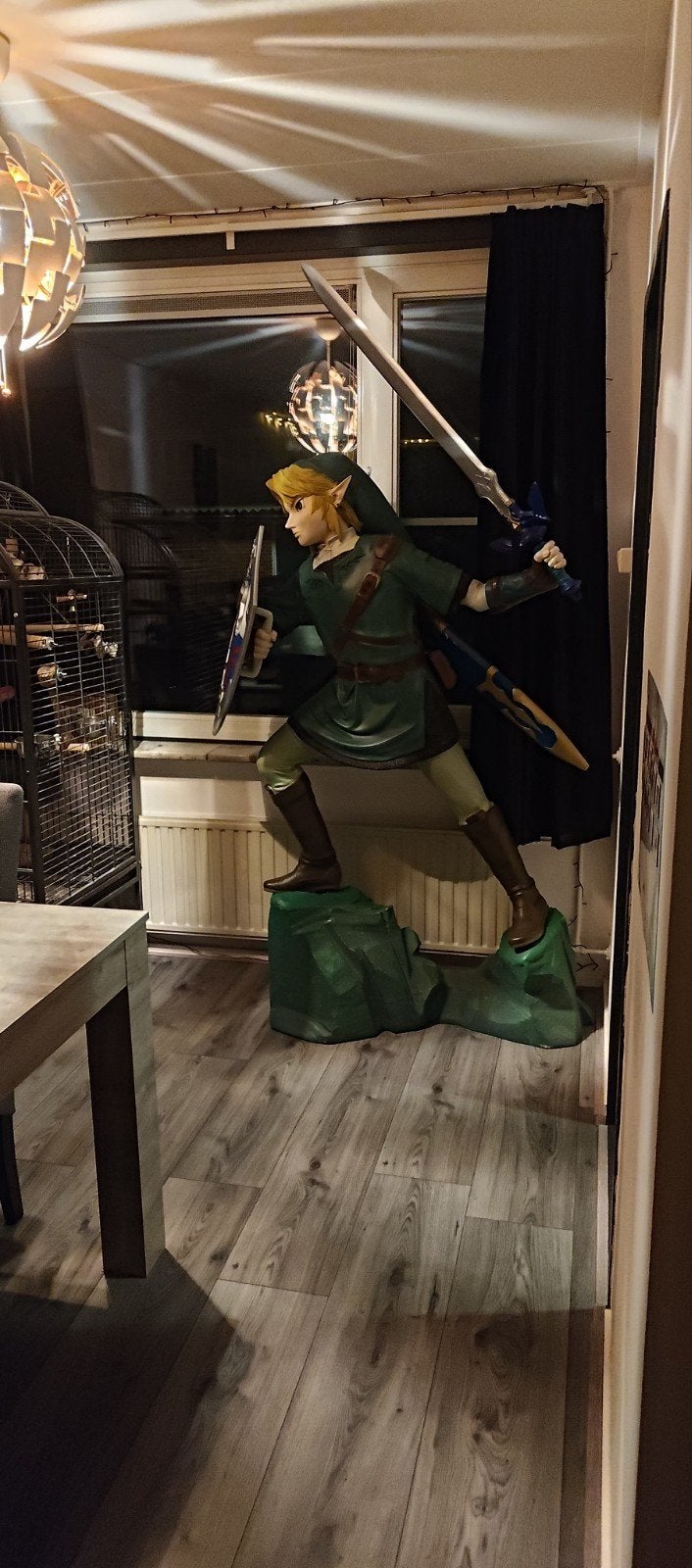 Zelda twilight princess Life Size Link 2006 Oxmox Nintendo, 1 speler, Zo goed als nieuw, Vanaf 12 jaar, Ophalen
