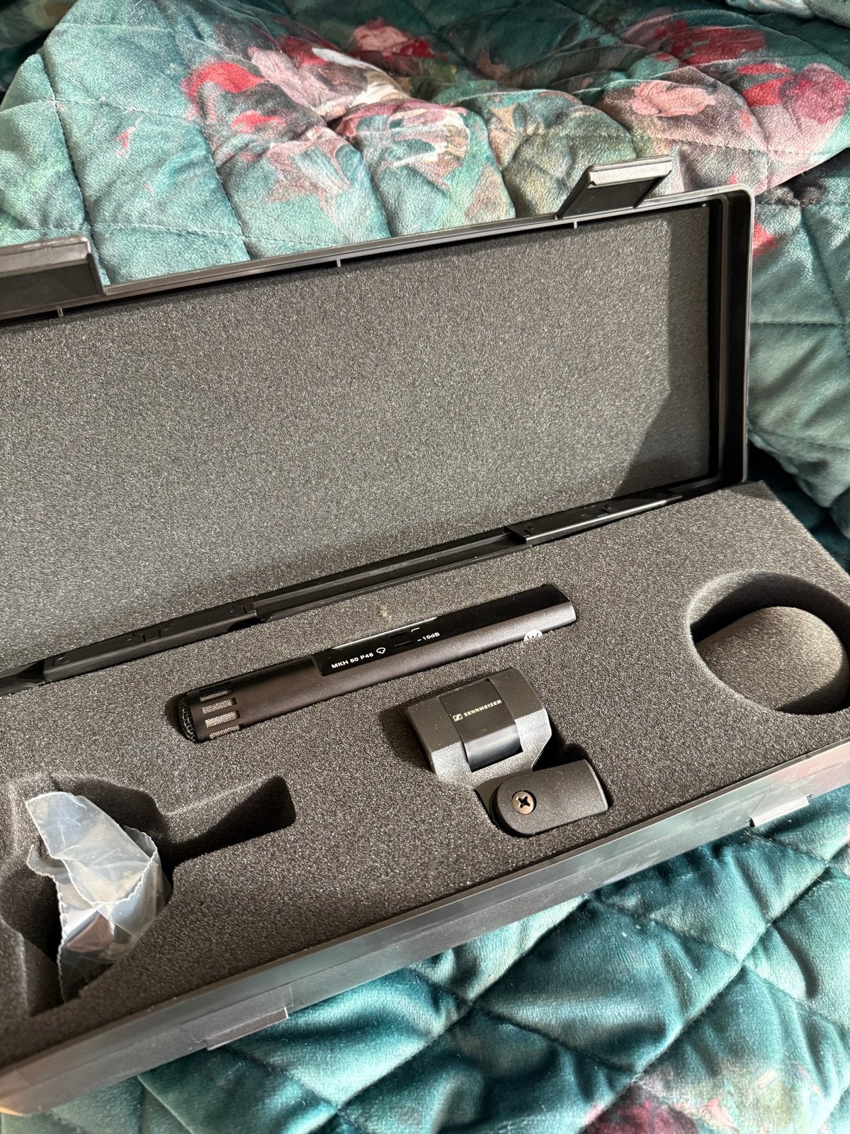 Sennheiser MKH50 Microfoon in Originele Doos, Ophalen of Verzenden, Zo goed als nieuw, Studiomicrofoon