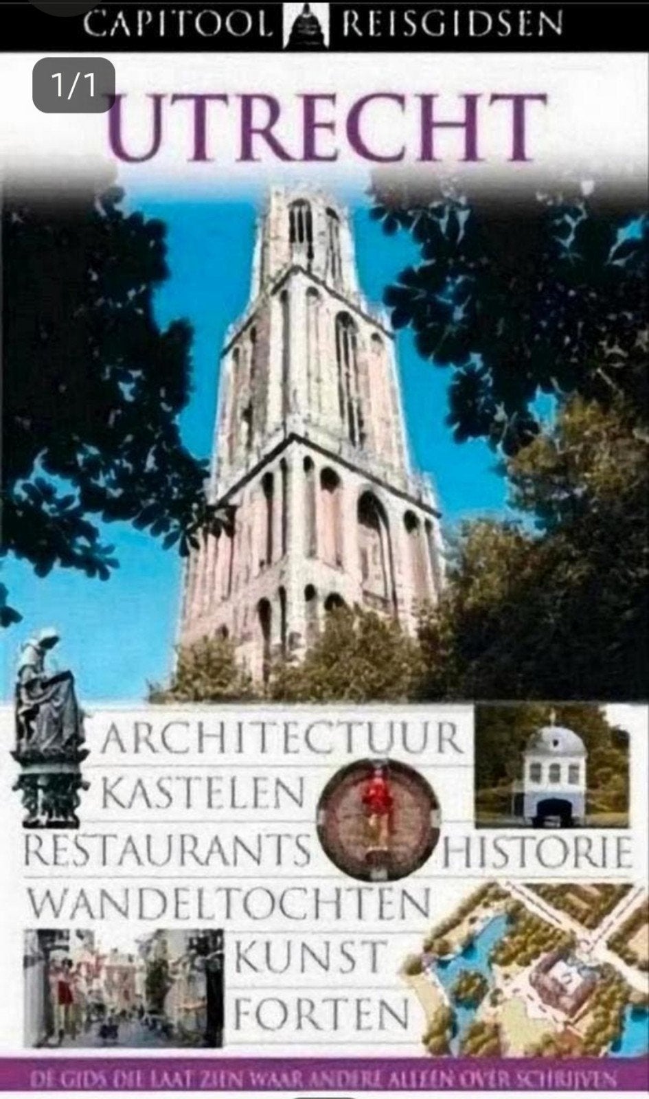 Provincie UTRECHT capitool reisgids Nederlands, Boeken, Capitool, Ophalen of Verzenden, Zo goed als nieuw, Reisgids of -boek