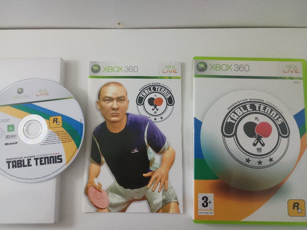 Rockstar games presents Table Tennis, Ophalen of Verzenden, Zo goed als nieuw, Sport, 3 spelers of meer