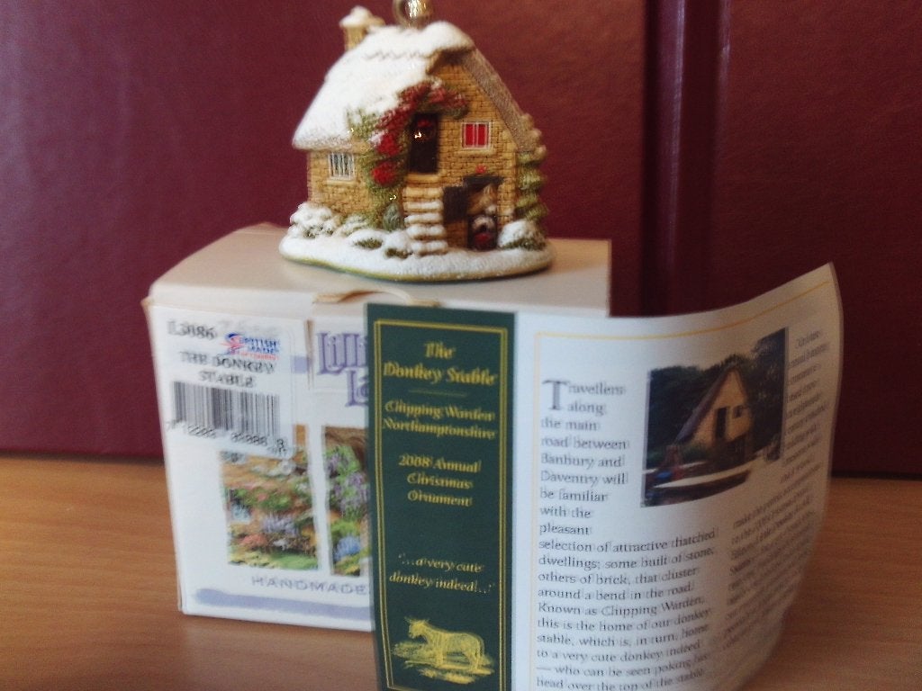 Lilliput Lane - The donkey stable - in doos, Ophalen of Verzenden, Nieuw, Overige typen