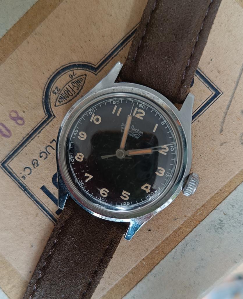 Para Neptun herenhorloge WO ll, Ophalen of Verzenden, Staal, Overige merken, 1960 of later