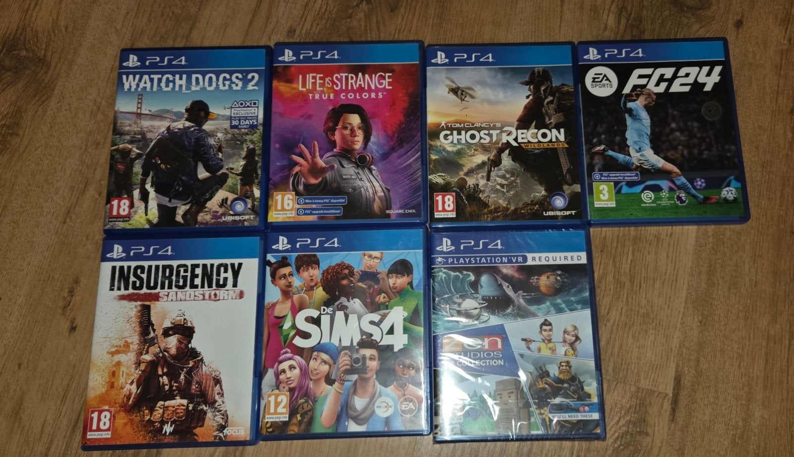 7 PS4 games – alleen als complete set. lees beschrijving., 1 speler, Ophalen of Verzenden, Zo goed als nieuw, Vanaf 3 jaar