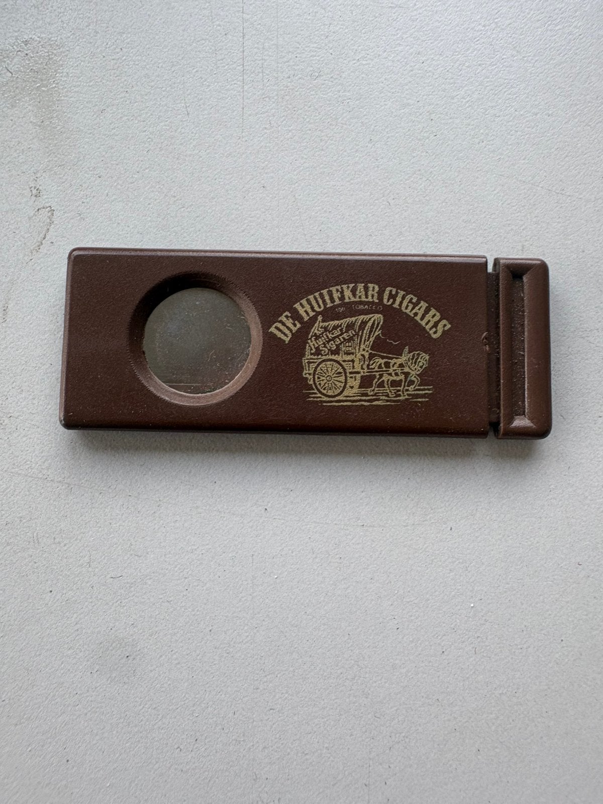De Huifkar Cigars Sigarenknipper Solingen Germany Reclame, Verzenden, Gebruikt