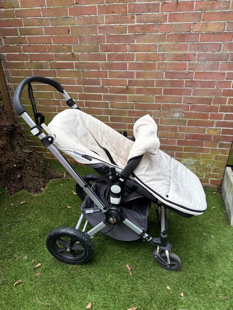 Bugaboo Cameleon crème kleurige buggy, Kinderen en Baby's, Buggy's, Gebruikt, Overige merken, Regenhoes, Ophalen of Verzenden